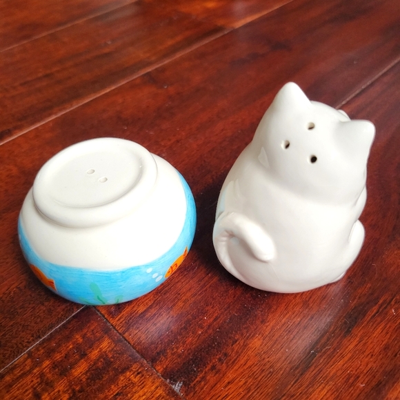 Vtg NEW Salt & Pepper Shakers Fun Cat Salt & Pepper Shakers Cat Lover - Picture 6 of 15